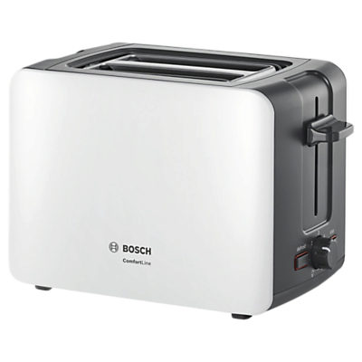 Bosch ComfortLine Compact Toaster White Bosch ComfortLine Compact Toaster White